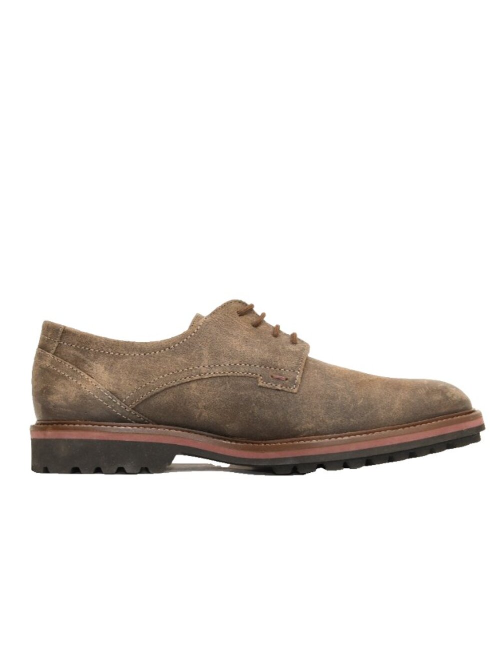 New! Mephisto Batiste Laceup Oxford SZ 11 US Walnut Brown Nubuck Leather DD555 - Picture 4 of 6